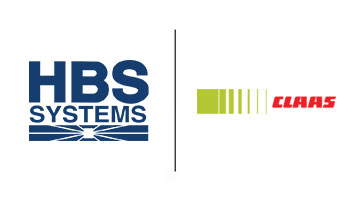 HBS Systems and Claas logos