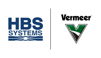 HBS Systems and Vermeer logos