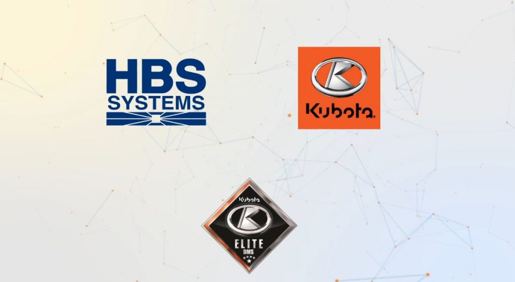 HBS Systems, Elite Kubota DMS Telematics Integration with Kubota