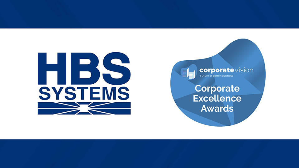 HBS Systems Logo and Corporate Vision Excellence Awards