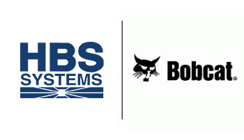 HBS Systems Logo and Bobcat Logo