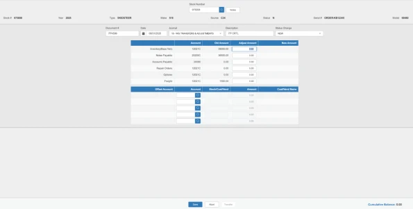 Display of the ETA in NetView Eco